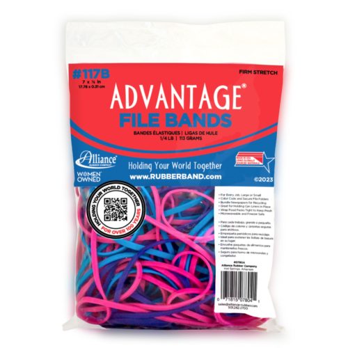 advantage file rubber bands