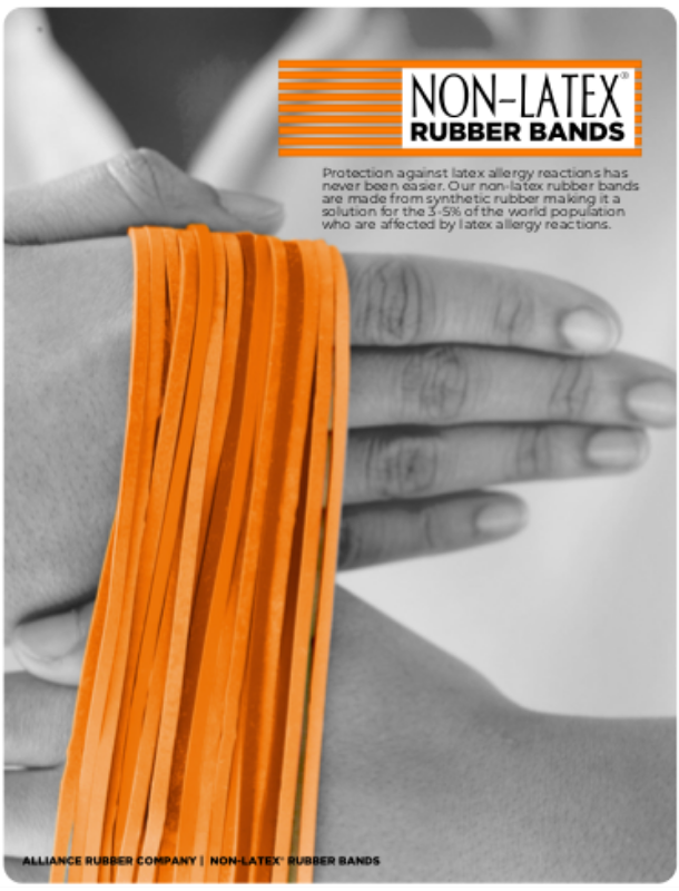 LATEX FREE RUBBER BANDS