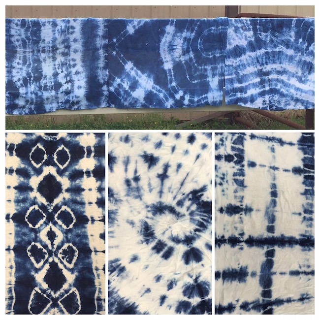 Indigo dyeing in the classroom
