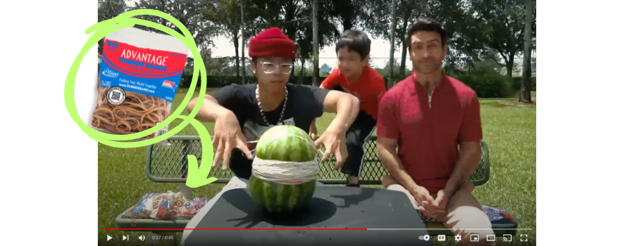 WATERMELON EXPLOSION RUBBER BANDS