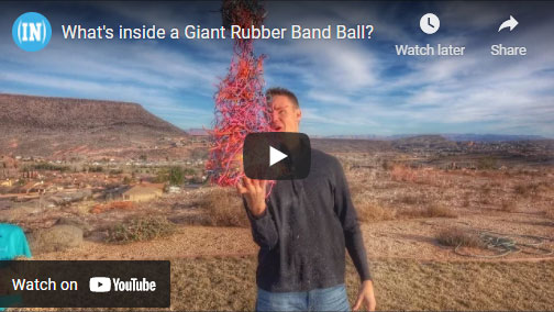 Rubber band ball