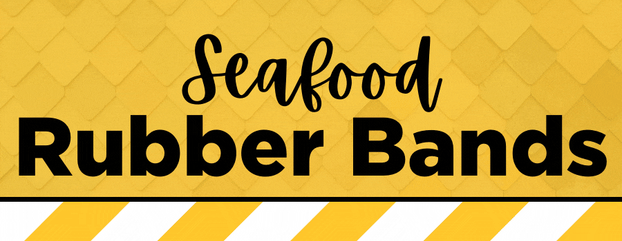 seafood rubber bands